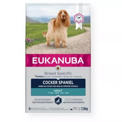 Eukanuba Cocker Spaniel fajtatáp 2,5kg