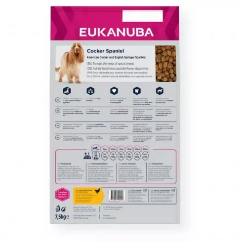 Eukanuba Cocker Spaniel fajtatáp 2,5kg