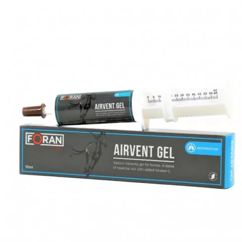 Foran Airvent Gel - légzéskönnyítő gél lovaknak, 50 ml