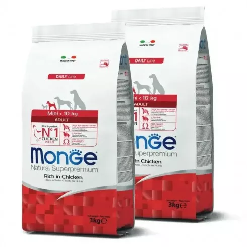 Monge Dog Daily Line Mini Adult 2x3kg