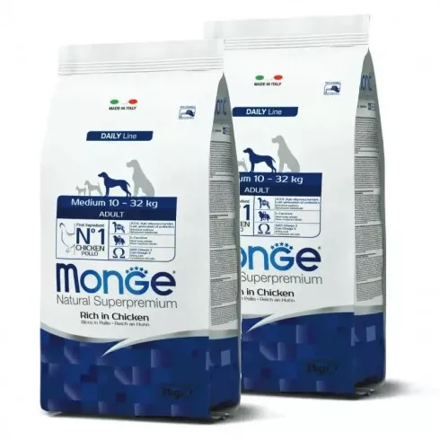 Monge Dog Daily Line Medium Adult 2x3kg