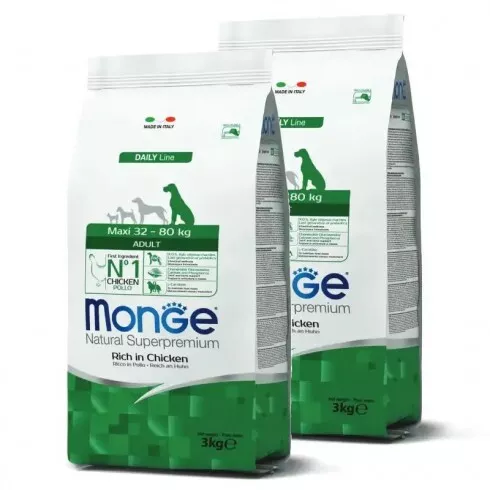 Monge Dog Daily Line Maxi Adult 2x3kg