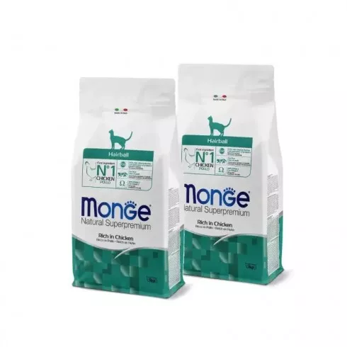 Monge Cat Daily Line Hairball 2x10kg