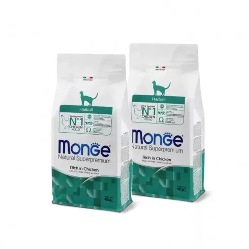 Monge Cat Daily Line Hairball 2x0,4kg