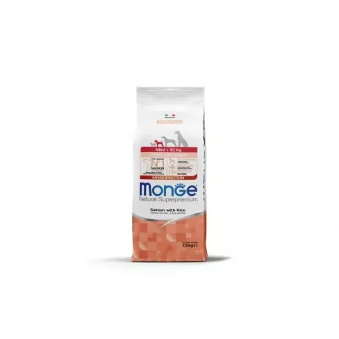 Monge Dog Speciality Line Monoprotein Puppy Mini - lazac, rizs 7,5kg