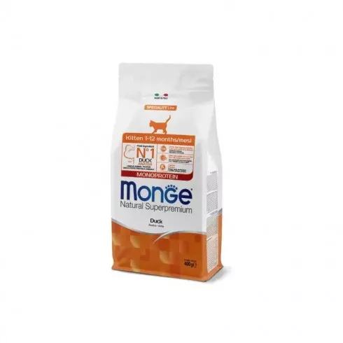 Monge Cat Speciality Line Monoprotein Kitten - kacsa 0,4kg