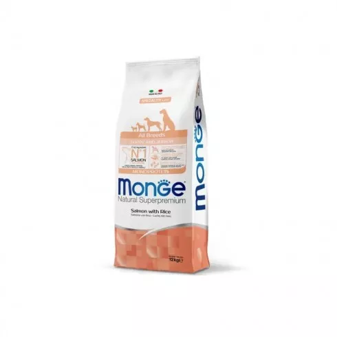 Monge Dog Speciality Line Monoprotein Puppy - lazac, rizs 12kg