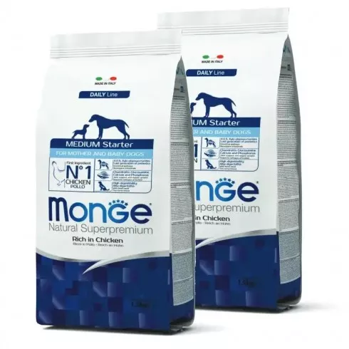 Monge Dog Daily Line Medium Starter 2x1,5kg