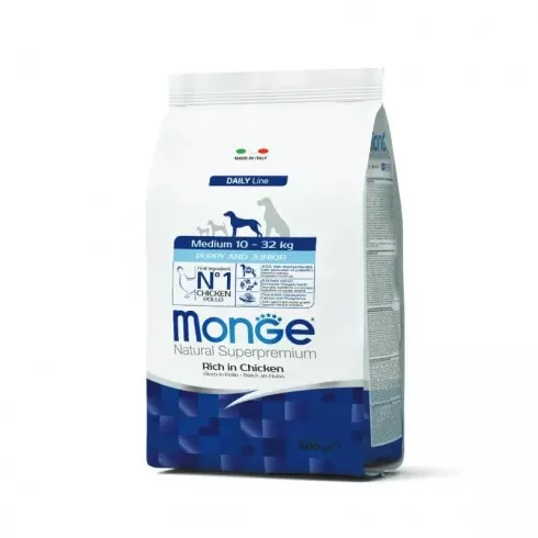 Monge Dog Daily Line Medium Puppy, Junior 0,8kg