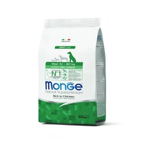 Monge Dog Daily Line Maxi Puppy, Junior 0,8kg