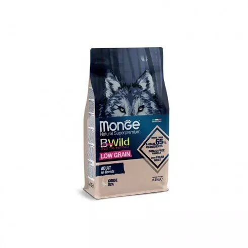 Monge BWild Low Grain Dog Adult - liba 2,5kg