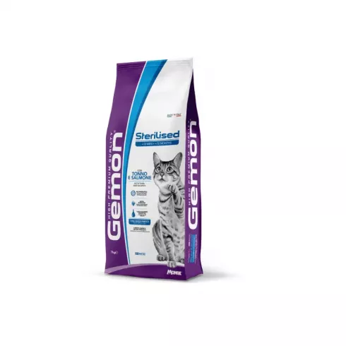 Gemon Cat Steril Adult macskaeledel tonhal-lazac 7kg