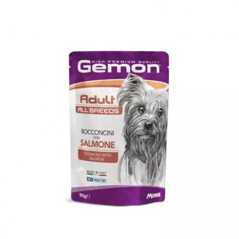 Gemon Dog alutasak Adult Lazac 100g