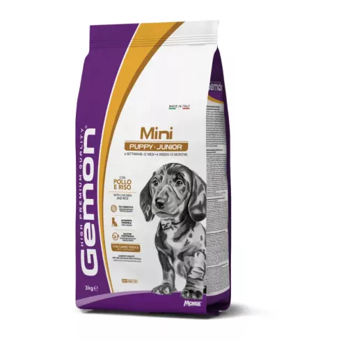 Gemon Dog Mini Puppy kutyatáp csirke-rizs 3kg