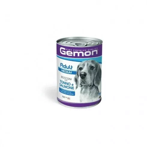 Gemon Dog konzerv Adult Medium Tonhal & Lazac 415g