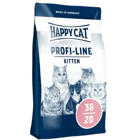 Happy Cat Profi-Line Kitten Lazac macskatáp 12kg