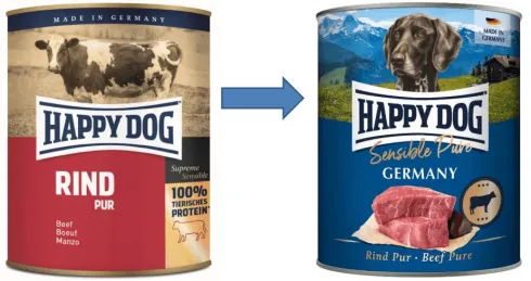 Happy Dog Sensible Pure Germany - szín marhahús konzerv 200g