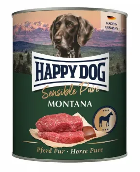 Happy Dog Sensible Pure Montana - szín lóhús konzerv 400g