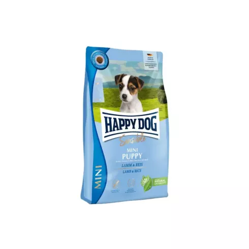 Happy Dog Sensible Mini Puppy Lamb & Rice száraz kutyatáp 800g