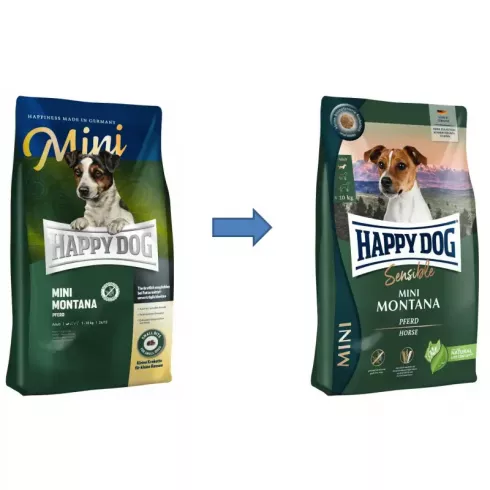 Happy Dog Sensible Mini Montana száraz kutyatáp 800g