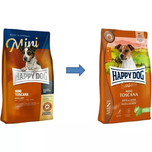 Happy Dog Sensible Mini Toscana száraz kutyatáp 800g