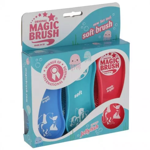 KERBL MagicBrush Jellyfish kefe set