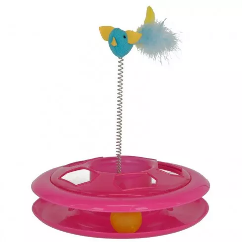 KERBL SpeedyWheel macskajáték, 26 cm, rózsaszín