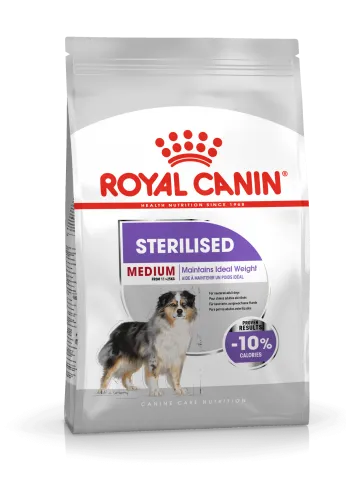 Royal Canin Medium Sterilised 3kg-száraz táp ivartalanított felnőtt kutyáknak