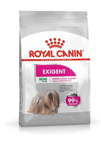 Royal Canin Mini Exigent 1kg-száraz táp válogatós felnőtt kutyáknak