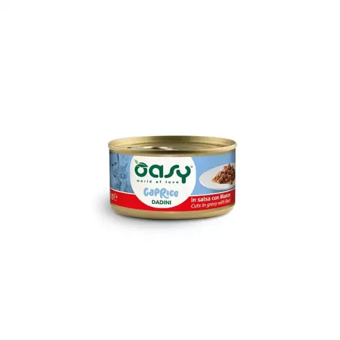 Oasy Cat Konzerv Caprice Dadini Beef - marhahús 85g