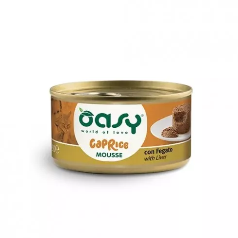 Oasy Cat Konzerv Caprice Mousse Liver - máj 85g