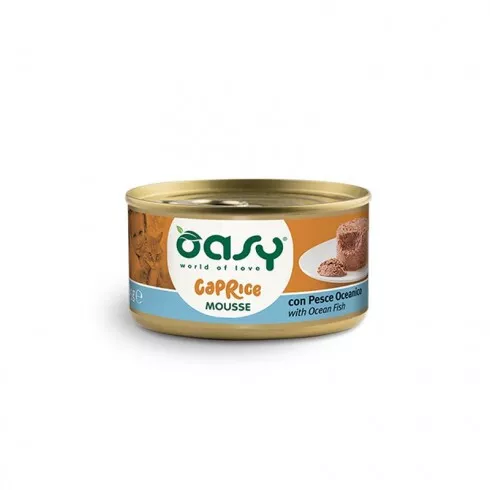 Oasy Cat Konzerv Caprice Mousse Ocean Fish - tengeri hal 85g