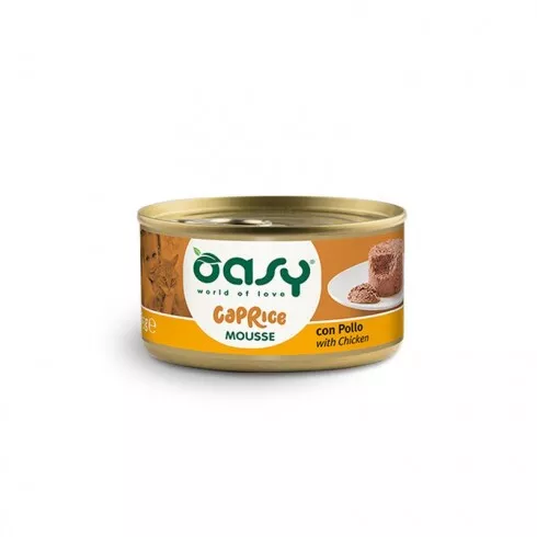 Oasy Cat Konzerv Caprice Mousse Chicken - csirkehús 85g