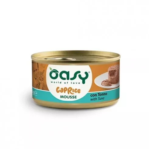 Oasy Cat Konzerv Caprice Mousse Tuna - tonhal 85g