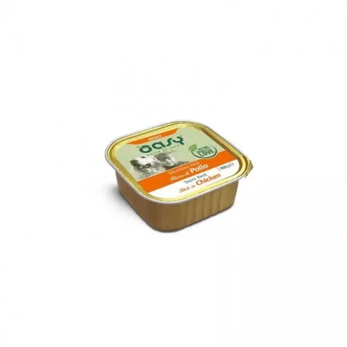 Oasy Dog Alutálka Tasty Paté Adult Chicken 150g