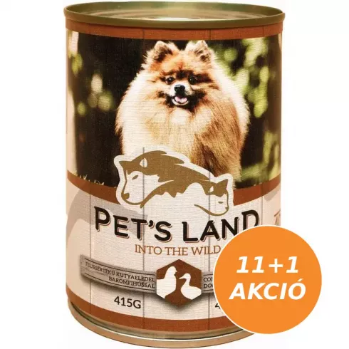 Pet s Land Dog Konzerv Baromfi 12x415g