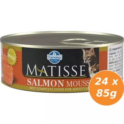 Matisse konzerv Mousse Lazac 24x85g