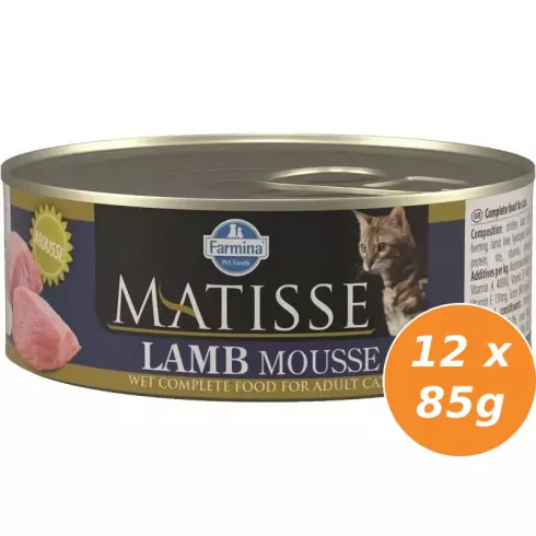 Matisse konzerv Mousse Bárány 12x85g