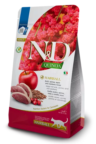 N&D Quinoa Cat Hairball Adult 300g