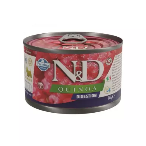 N&D Quinoa Dog konzerv Digestion adult mini 140g