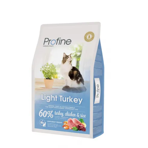 Profine Cat Light Turkey száraz macskaeledel 10kg