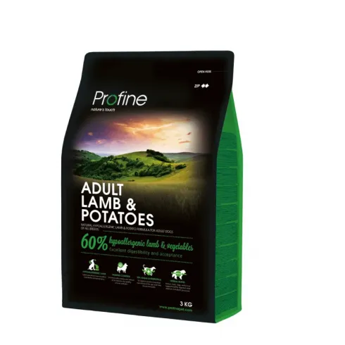 Profine Adult Lamb & Potatoes száraz kutyatáp 3kg