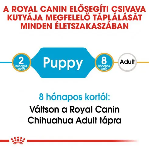 Royal Canin Chihuahua Junior 500g-Csivava kölyök kutya száraz táp