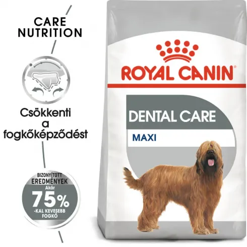 Royal Canin Maxi Dental Care 9kg-száraz táp felnőtt kutyák részére fogkőképződés csökkentéséért