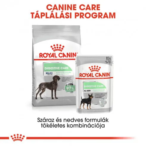 Royal Canin Maxi Digestive Care 10kg-száraz táp érzékeny emésztésű felnőtt kutyáknak