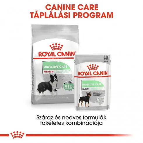 Royal Canin Medium Digestive Care 12kg-száraz táp érzékeny emésztésű felnőtt kutyáknak