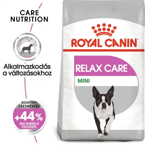 Royal Canin Mini Relax Care 1kg-száraz táp felnőtt kutyáknak, változásokhoz való alkalmazkodáshoz