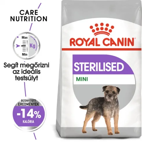 Royal Canin Mini Sterilised 1kg-száraz táp ivartalanított felnőtt kutyáknak