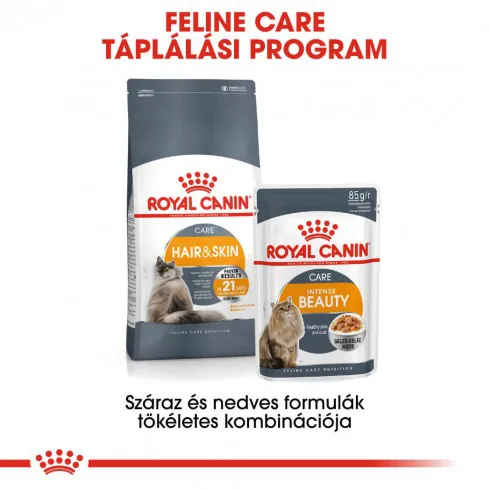 Royal Canin Hair & skin Care 400g-száraz táp felnőtt macskáknak az egészségesebb szőrért és bőrért