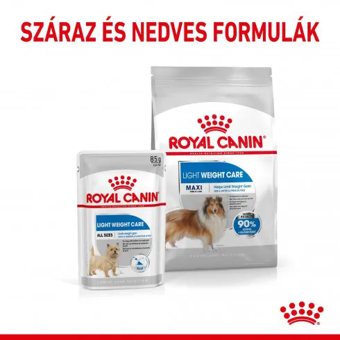 Royal Canin Maxi Light Weight Care 12kg-száraz táp hízásra hajlamos felnőtt kutyáknak